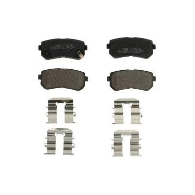 Immagine di BRECK 24949 00 704 Kit pastiglie freno con segnalatore acustico usura accessori HYUNDAI: ix20, i20 I Hatchback