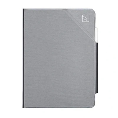 Immagine di Tucano Minerale Plus Custodia Rigida con Funzione di Supporto per Auto addormento/Sveglia, iPad PRO 11 Pollici, Colore: Argento