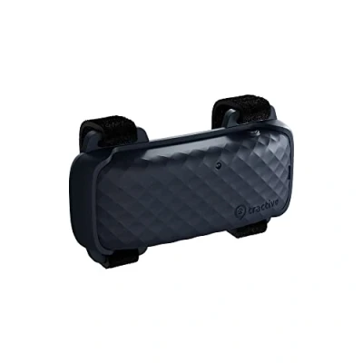 Immagine di Tractive Aggancio alla Pettorina GPS Cat 4. Ideale per Passeggiate con Il Gatto in Completa tranquillità. Incluse Strisce di Velcro Black