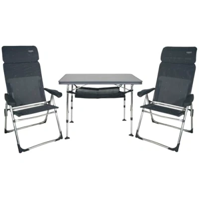 Immagine di Crespo Conjunto 2 sillones AL/213 C+Mesa AL/246+Red+Bolsa