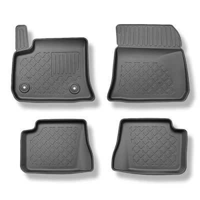 Immagine di Mossa Tappetini auto in TPE compatibili con Jeep Avenger (electric) SUV (01.2023 ) tappeti neri G