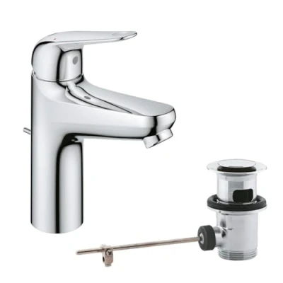 Immagine di GROHE Swift Miscelatore monocomando per lavabo, Taglia M, cromo, 24325001