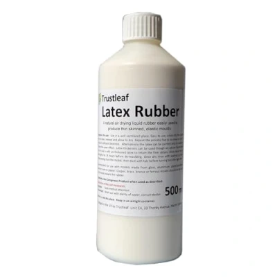 Immagine di Trustleaf Gomma per immersione in lattice liquido da 500 ml la produzione di stampi/fusione/SFX... (500 ml)