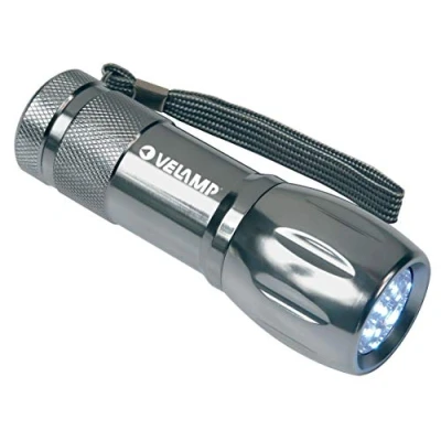 Immagine di VELAMP IN240 Adventure Torcia 9 LED con Astuccio, in Metallo