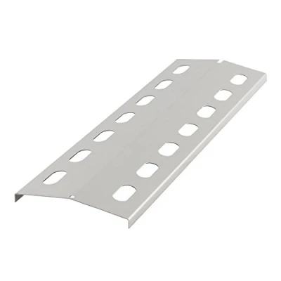 Immagine di BBQ TORO distributore di Fiamma in Acciaio Inox per griglia a Gas 37,5 x 12 cm Coperchio del bruciatore, Piastra