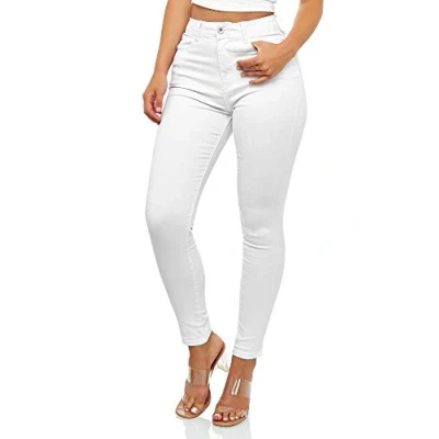 Immagine di Elara Jeans Donna Vita Alta Effetto Push Up Chunkyrayan EL12 1 White 32 (2XS)