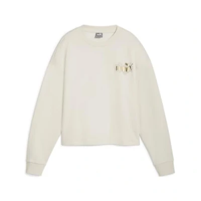 Immagine di Puma Class ACT CREW Felpa, Donna, Taglia: Large, Alpine snow