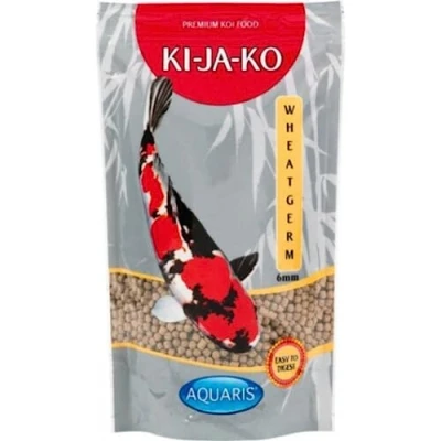Immagine di Mangime per Koi KI JA KO Wheatgerm 1 kg / 6 mm. Carpe in Primavera e Autunno, Facile da Digerire, con Germe di Grano, Prebiotici Omega 3, Senza Carotenoidi.