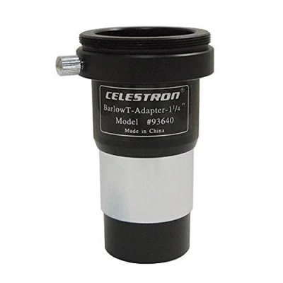 Immagine di Celestron Adattatore a T per lente di Barlow da 1,25&quot; e oculare