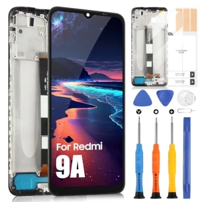 Immagine di LCD Display per Xiaomi Redmi 9A / 9C 10A Schermo M2006C3LG M2006C3LI M2006C3LC M2004C3L Sostituzione Touchscreen Digitazer Assembly con Riparazione Kit