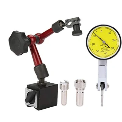Immagine di MAGT Supporto per Base Magnetica, Magnetica Mini indicatore di Prova quadrante Flessibile Universale Strumento Calibro correzione