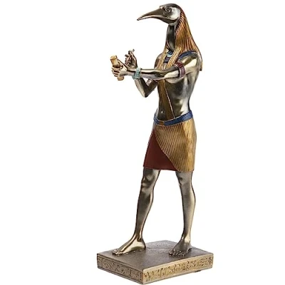 Immagine di Lachineuse Statuetta del dio Thot testa d’ibis