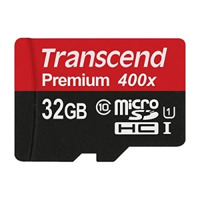 Immagine di Transcend Premium Scheda microSDHC 32 GB Class 10, UHS I incl. Adattatore SD