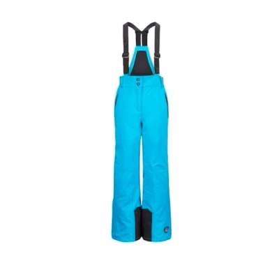 Immagine di Killtec Gandara Jr 176 Pantaloni Funzionali da Ragazza, con Pettorina Rimovibile, paraneve e paraspigoli, Colore: Turchese