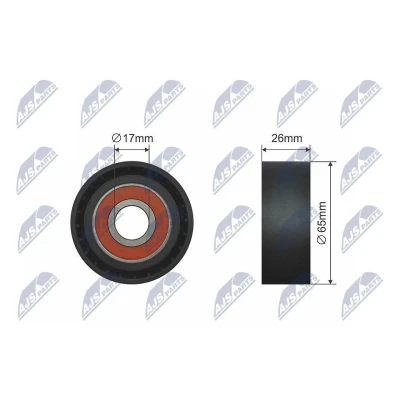 Immagine di NTY RNK PL 021 Galoppino OPEL: Astra J Hatchback, Meriva B, Corsa D CHEVROLET: Cruze Hatchback