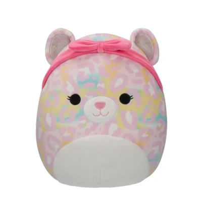 Immagine di Squishmallows SQCR05426 Peluche ufficiale Jazwares di Michaela il leopardato arcobaleno, 30 cm