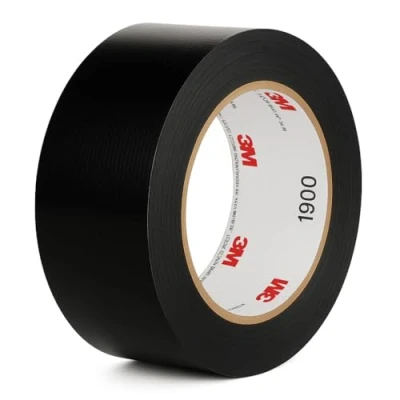 Immagine di Dpm tapes 1900 Duct Tape Nastro Americano Telato Extra Forte Per Riparazioni, Fissaggio, Imballaggio, Sigillatura, Emergenze, Tutti gli utilizzi interni ed esterni 50 mm x m (Nero)
