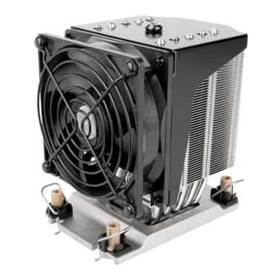 Immagine di SilverStone Technology XE04 4677 Raffreddatore CPU 4U per socket Intel LGA4677, SST 4677B (nero+nero)