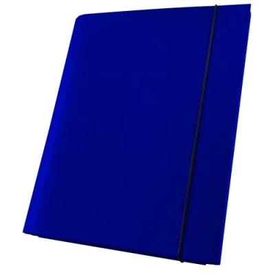 Immagine di Netuno 1x cartellina portadocumenti blu scuro formato A4 dorso 40 mm con elastico cartella porta documenti cartone polypropylene