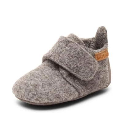 Immagine di Bisgaard Unisex Pantofole per bambini, Taglia: 20, Grey Pelle e tessuto
