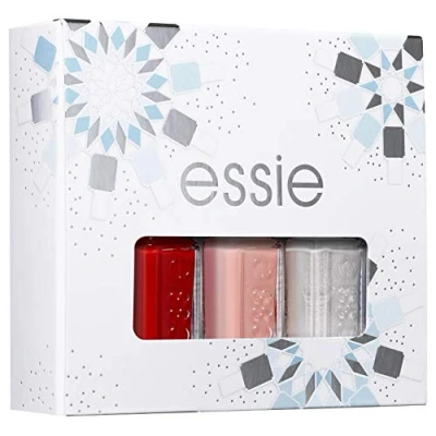 Immagine di Essie Kit Minismalti Edizione Limitata, 3 Smalti Mini Size dal Risultato Professionale, Confezione da