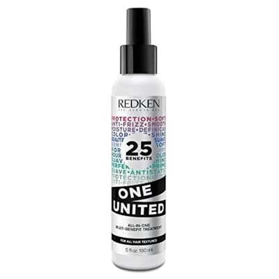 Immagine di Redken Termoprotettore, Spray Multi beneficio per Tutti i Capelli, One United, 150 ml
