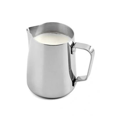 Immagine di Weis bricco per Latte da 200 ml, in Acciaio Inox, Argento, 6 x 7 cm
