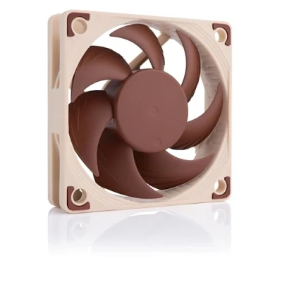 Immagine di Noctua NF A6x15 PWM, Ventola Silenziosa e Sottile de Qualità Premium, 4 Pin (60x15 mm, Marrone)