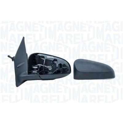 Immagine di Specchietto retrovisore esterno Magneti Marelli 182201557700 Sx ruvido manuale Specchio completo, convesso per veicolo con guida a CITROËN: C1 II