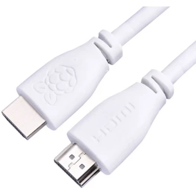 Immagine di Raspberry Pi® CPRP020 W Cavo HDMI Pi [1x Spina 1x HDMI] 2.00 m Bianco