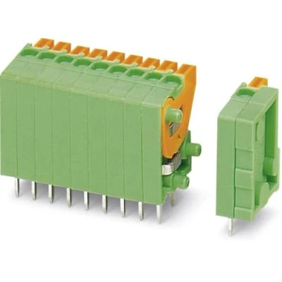 Immagine di Phoenix FFKDSA1/V 2,54 2 Verde Terminale di blocco elettrico, 7,58 mm, 12,6 17 160 V