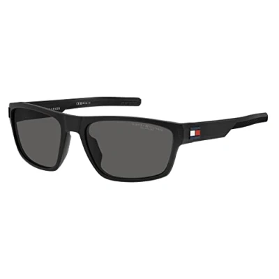 Immagine di Tommy Hilfiger Unisex Occhiali da sole, Taglia: 59, Matte black