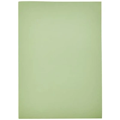 Immagine di Casa di carta e colorata, formato A4, 220 g/mq, colore: verde pastello (Confezione da 100 fogli)
