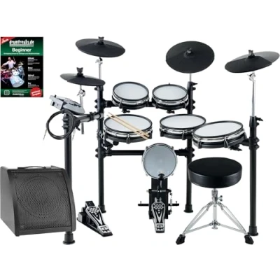 Immagine di XDrum DD 530 Mesh Heads e drum MAXI LIVE KIT con monitor sgabello