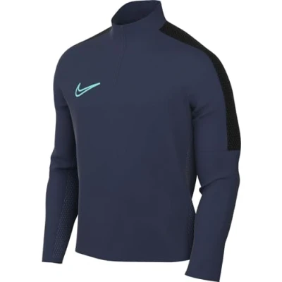 Immagine di Nike Performance M NK DF ACD23 DRIL TOP BR Maglietta a manica lunga, Uomo, Taglia: Small, Midnight navy/black/hyper turq
