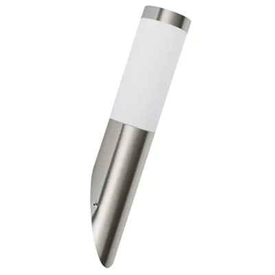 Immagine di Ranex RX1010 Lampada da Parete in Acciaio Inossidabile Spazzolato e Plastica