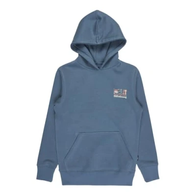 Immagine di Billabong Foundation Felpa con cappuccio per bambini, Taglia: 123 128, Slate blue