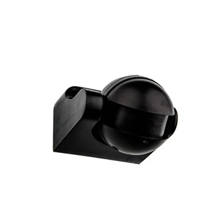 Immagine di HUBER MOTION 60HF rilevatore di movimento radar 180 sensore interno/esterno IP44 I 230V LED adatto, regolabile verticalmente, nero