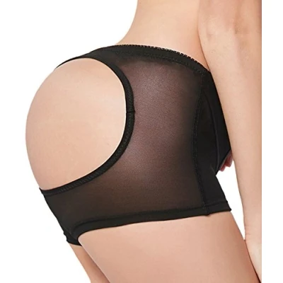 Immagine di Everbellus Donna Pizzo Push Up Glutei Mutande Nero Small