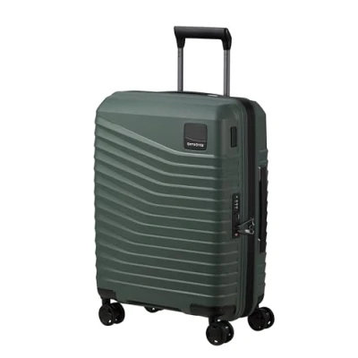 Immagine di Samsonite Intuo, Bagaglio a mano espandibile Unisex Adulto, Verde (Olive Green), Spinner S (55 cm 45 L)