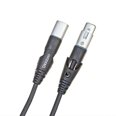 Immagine di D&#039;Addario PW MS 10 Cavo per Microfono Planet Waves Custom con Connettore XLR Snodato, 3 mt