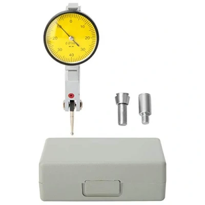 Immagine di Indicatore di Prova Quadrante Rotaie a Coda Rondine Magnetiche 0 0,8 mm 0,01 Strumento Misurazione del Calibro Della Scala