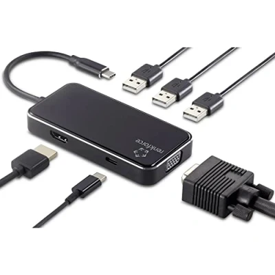 Immagine di Renkforce Docking station USB C® RF HUB 230 Adatto per marchio: universale Alimentazione