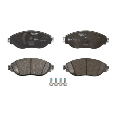 Immagine di DELPHI LP3368 Kit pastiglie freno Non predisposto per contatto segnalazione usura con lamierino anticigolío accessori