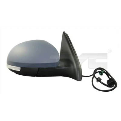 Immagine di Specchio retrovisore esterno Tyc 337 0204 Sx con la prima mano per regolazione elettrica specchio, ribaltabile/ripiegabile elettricamente, convesso, t