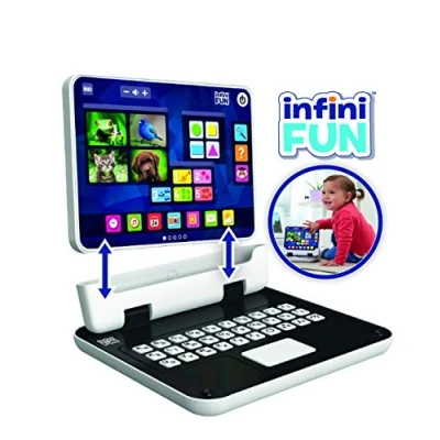 Immagine di infinifun s15500 Giocatollo Il Mio Primo Computer 2 in 1, Multicolore [versione Francese]
