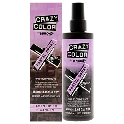 Immagine di Crazy Color Spray Temporaneo Mantenimento Colore, Lavander 305 ml