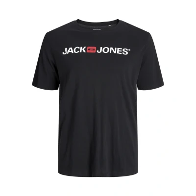 Immagine di Jack &amp; Jones Jjecorp LOGO TEE CREW NECK Tshirt con stampa, Uomo, Taglia: 2XL, Black