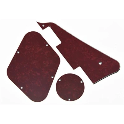 Immagine di KAISH Red Pearl LP Pickguard &amp; piastra posteriore interruttore cavità copre per Gibson Les Paul