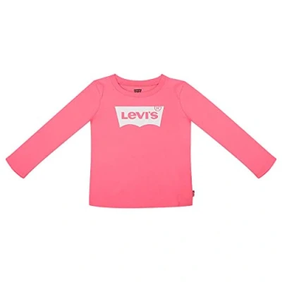 Immagine di Levi&#039;s Batwing TEE Maglietta a manica lunga per bambini, Taglia: 86, Camelia rose
